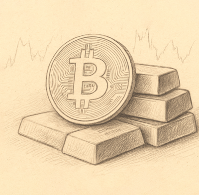 BTC and Gold