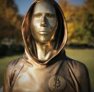 Statue of Satoshi Nakamoto
