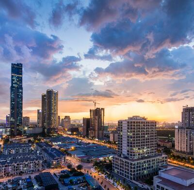 Hanoi skyline