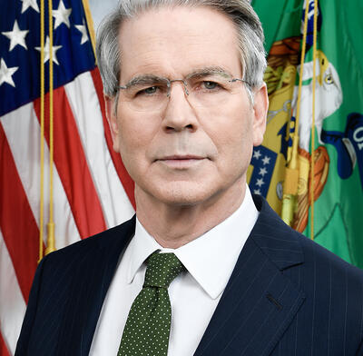 Scott Bessent as US Treasury Secretary