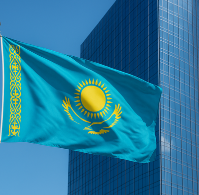 Flag of Kazakhstan