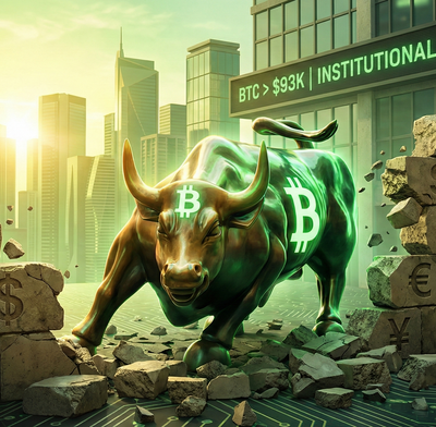 Bull breaking wall