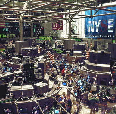 New York Stock Exchange trading floor