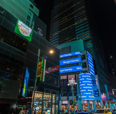 Morgan Stanley Ad Billboard