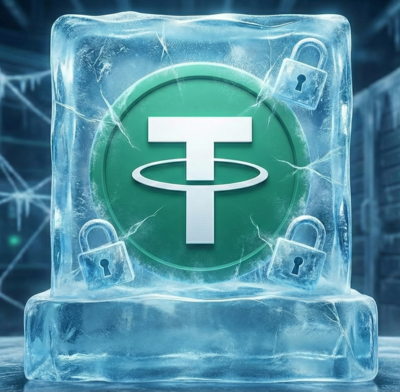 Tether frozen
