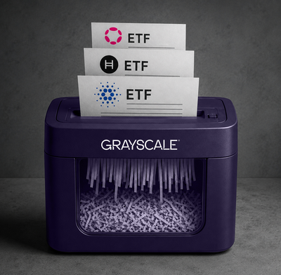 Grayscale Abondons Three Altcoin ETFs